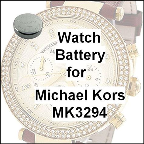 new battery for michael kors watch|michael kors watch batteries replacement.